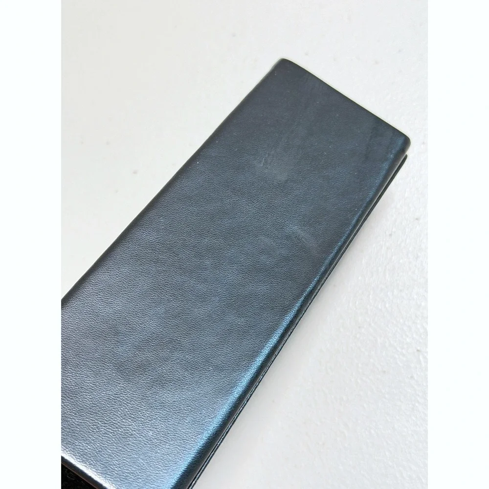 Furla Black Foldable Collapsible Eyeglasses Sunglasses Case Magnetic